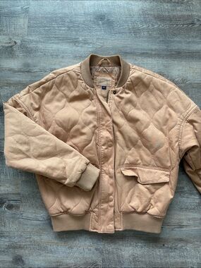 Universal Thread Quilted Bomber Jacket